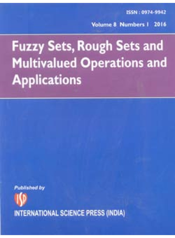 Fuzzy Sets Rough Sets and Multivalued Operations and Applications