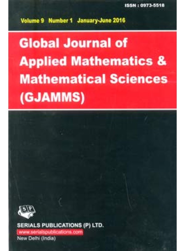 Global Journal of Applied Mathematics and Mathematics Sciences