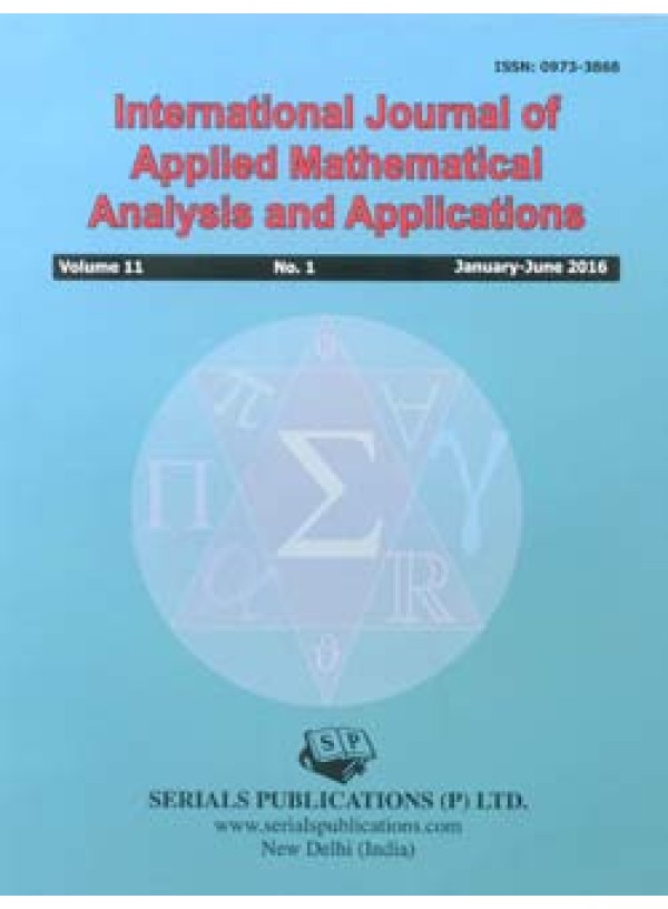 International Journal of Applied Mathematical Analysis and Applications