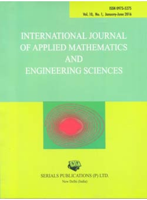 International Journal of Applied Mathematics and Engineering Sciences