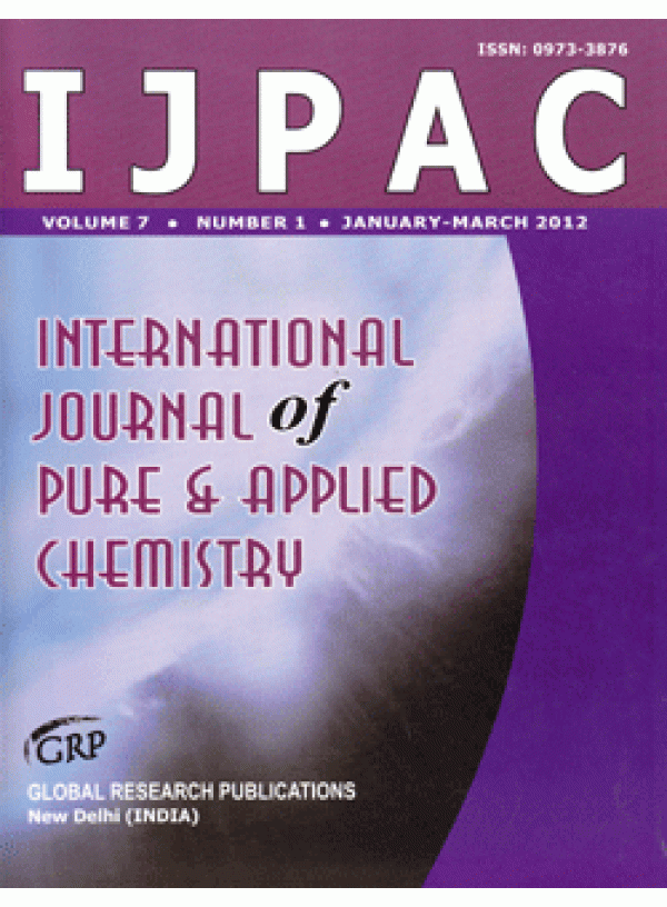 International Journal of Pure & Applied Chemistry