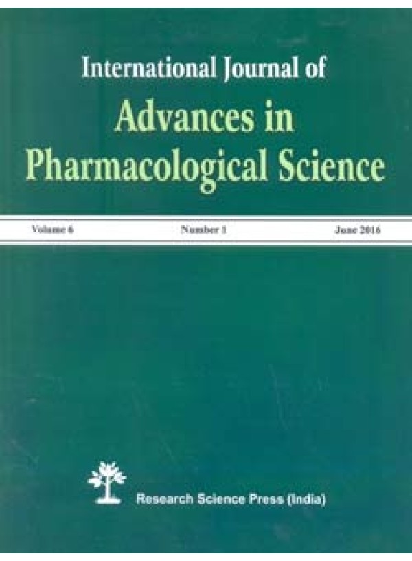 International Journal of Advances in Pharmacological Science