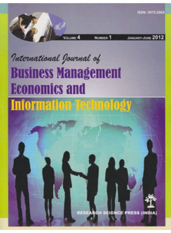 International Journal of Business Management Economics and Information Technology