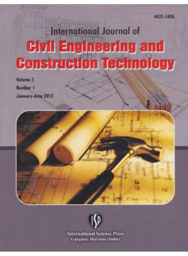 International Journal of Civil Engineering and Construction Technology