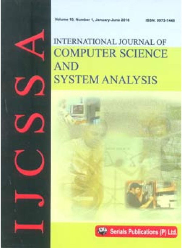 International Journal of Computer Sciences and System Analysis