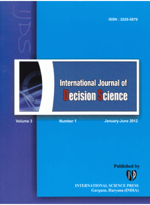 International Journal of Decision Sciences