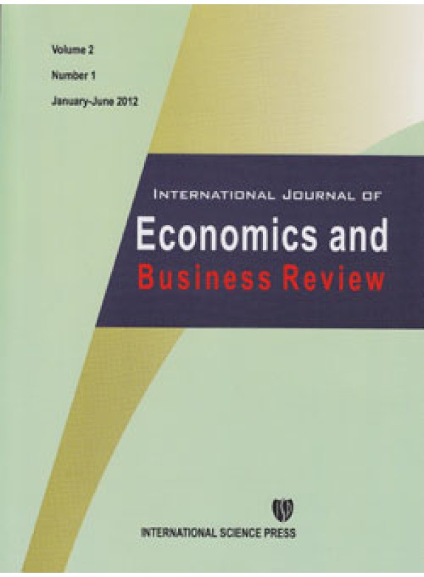 International Journal of Economics and Business Review