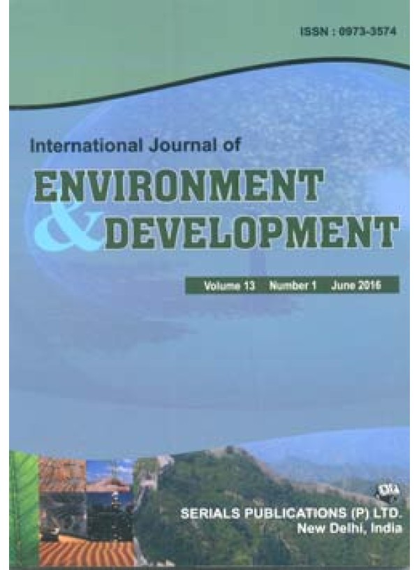 International Journal of Environment and Development