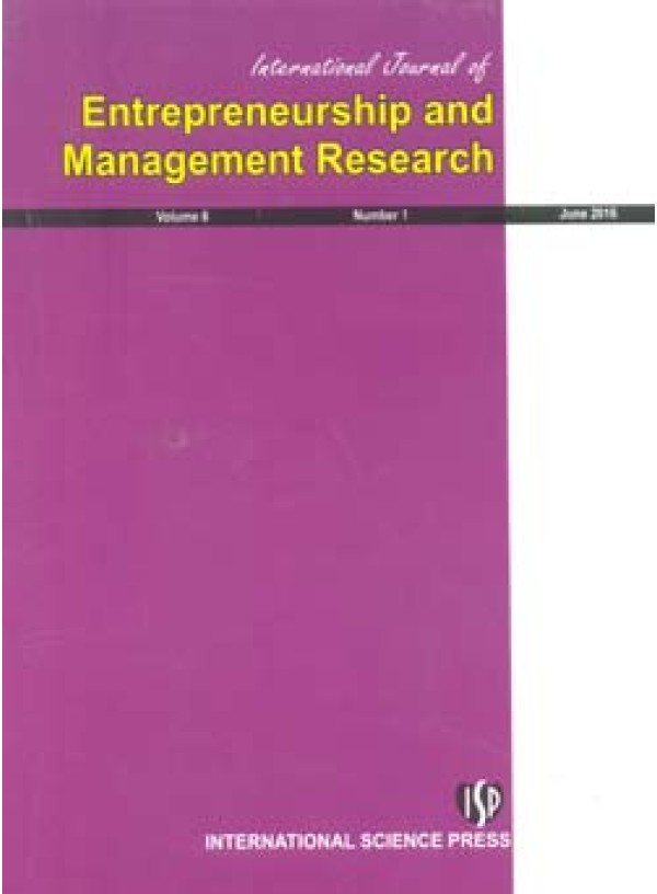 International Journal of Entrepreneurship and Management Research