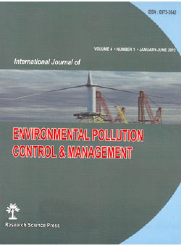 International Journal of Environmental Pollution Control and Management