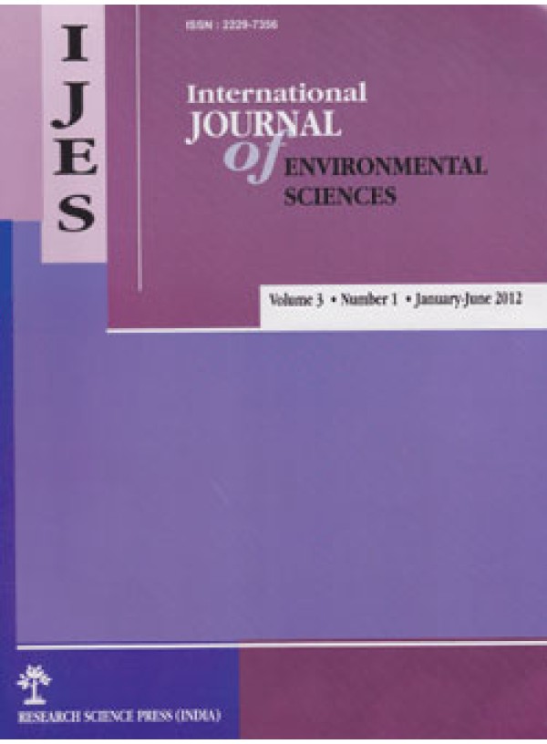 International Journal of Environmental Sciences