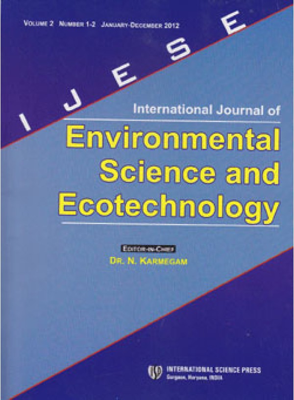 International Journal of Environmental Science and Ecotechnology