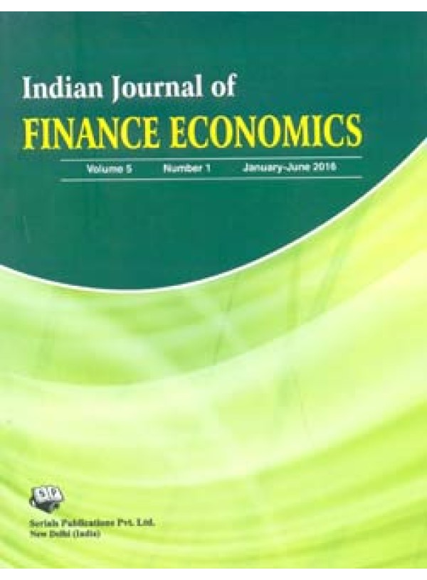 Indian Journal of Finance Economics