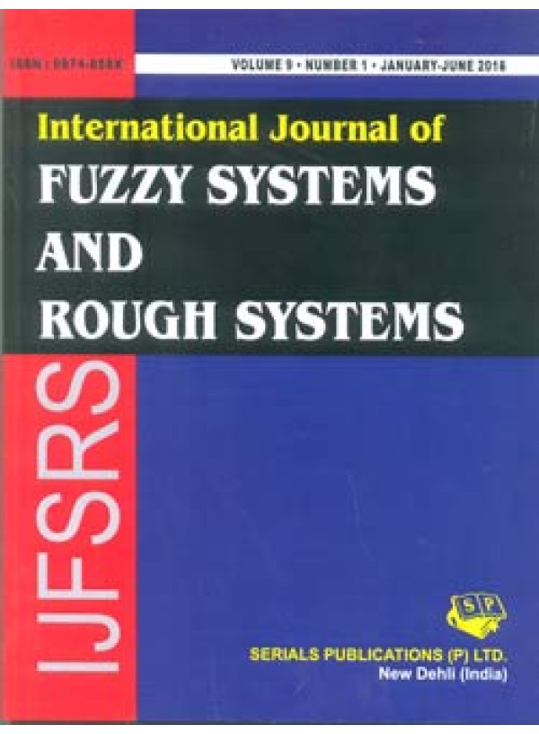 International Journal of Fuzzy Systems and Rough Systems
