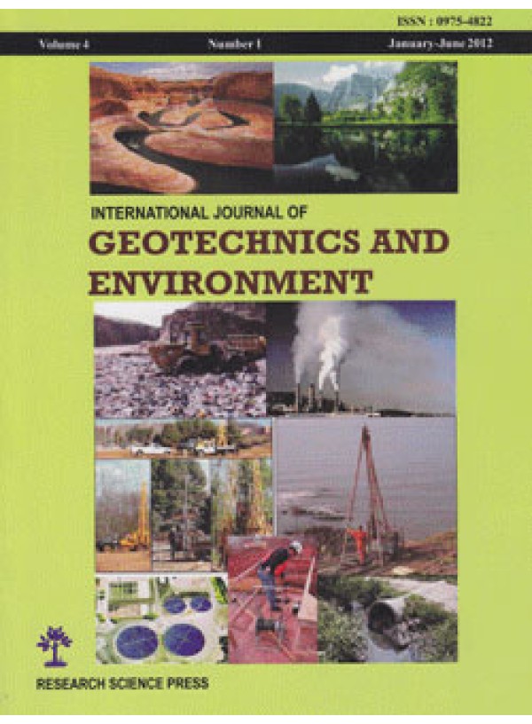 International Journal of Geotechnics and Environment