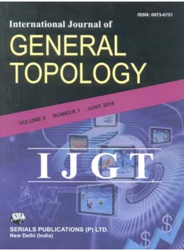 International Journal of General Topology