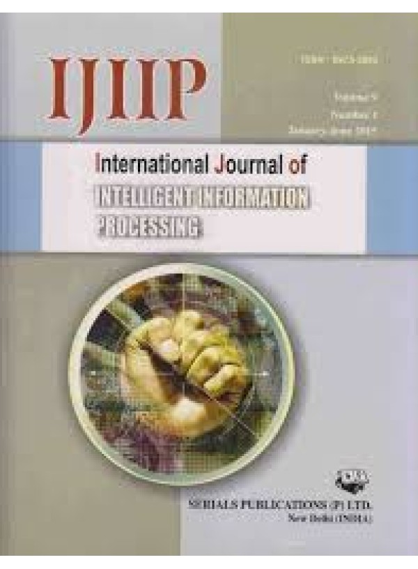 International Journal of Intelligent Information Processing