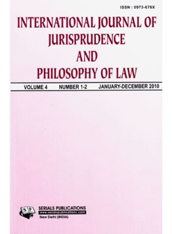 International Journal of Jurisprudence and Philosophy of Law