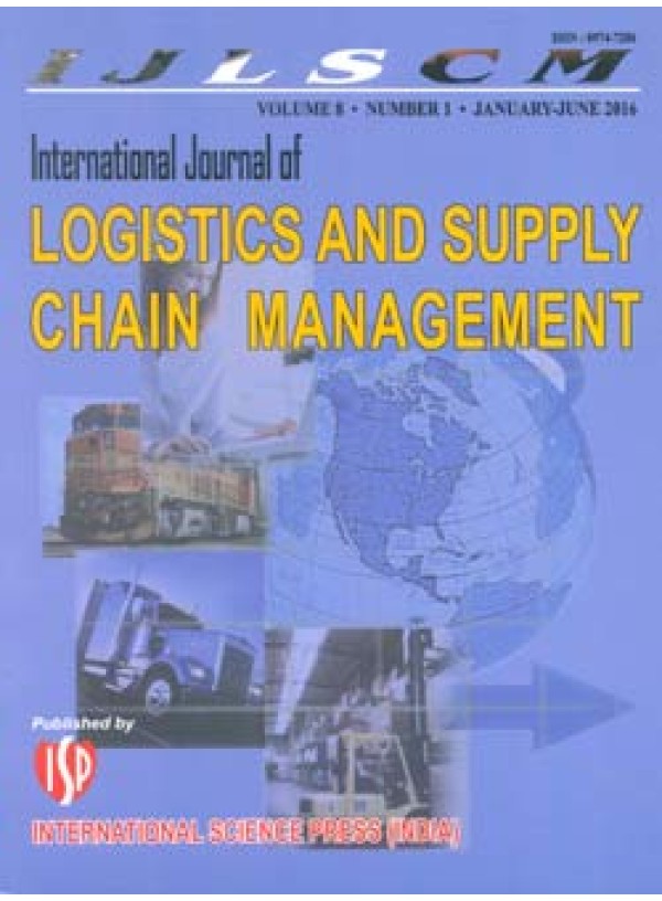 International Journal of Logistics and Supply Chain Management