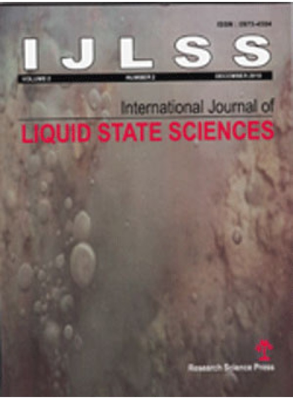 International Journal of Liquid State Sciences