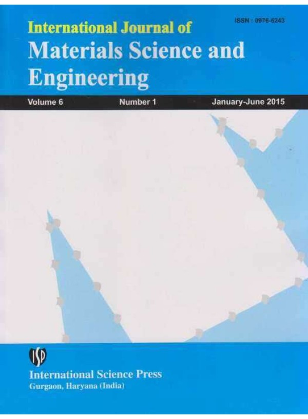 International Journal of Materials Science and Engineering