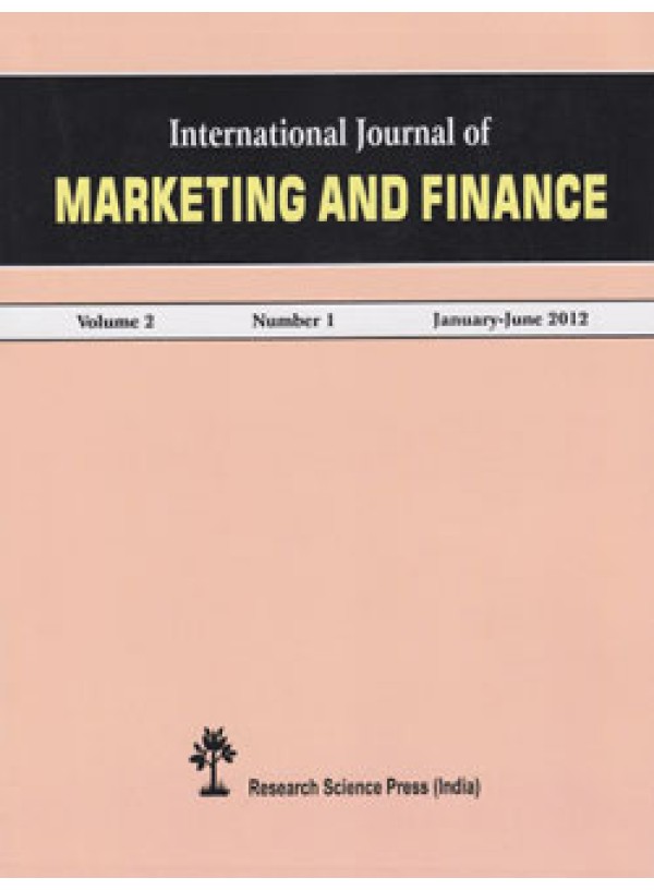 International Journal of Marketing and Finance