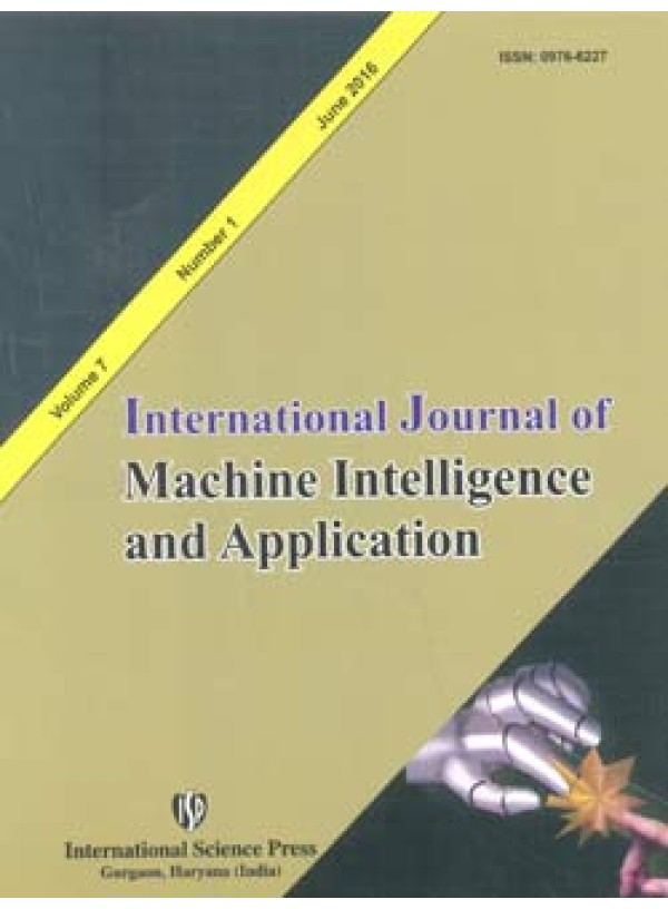 International Journal of Machine Intelligence and Applications