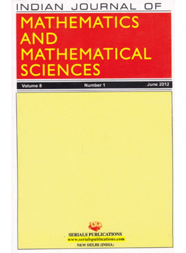 Indian Journal of Mathematics and Mathematical Sciences