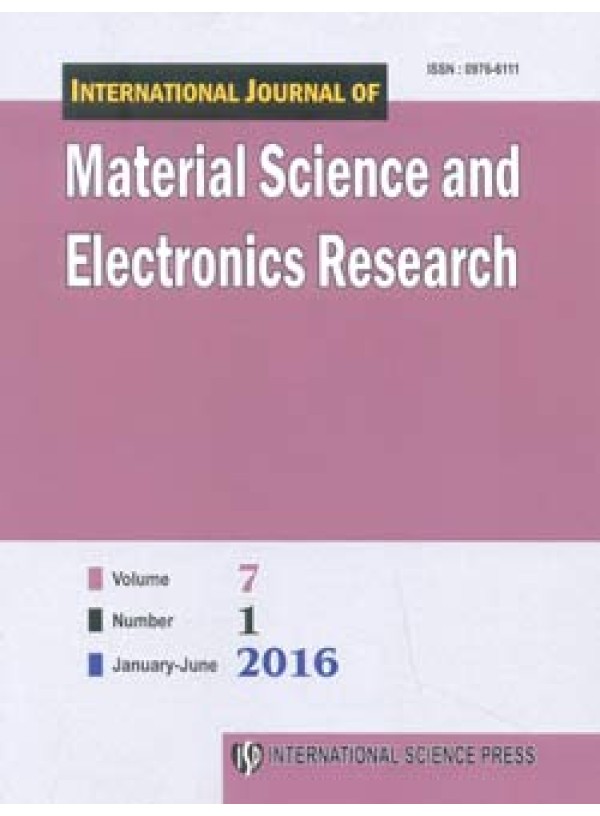 International Journal of Material Science and Electronics Research