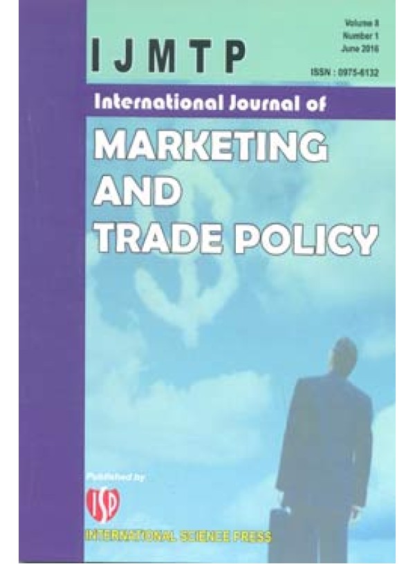 International Journal of Marketing and Trade Policy