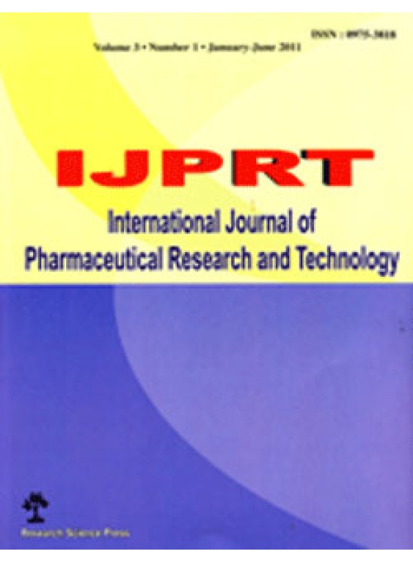 International Journal of Pharmaceutical Research and Technology