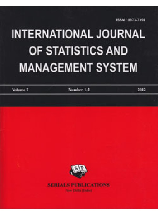 International Journal of Statistics and Management System