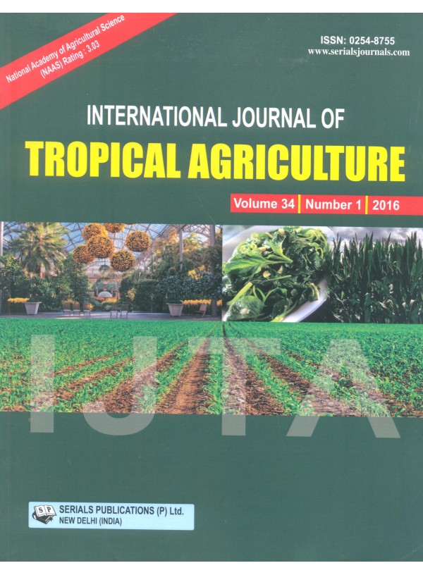 International Journal of Tropical Agriculture