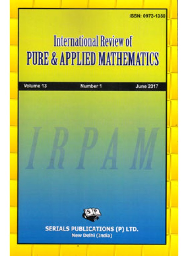 International Review of Pure and Applied Mathematics
