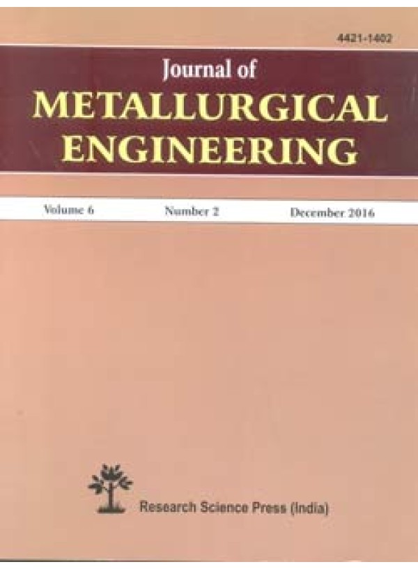 Journal of Metallurgical Engineering