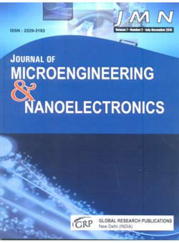 Journal of Microengineering & Nanoelectronics