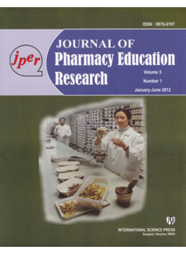 Journal of Pharmacy Education Research